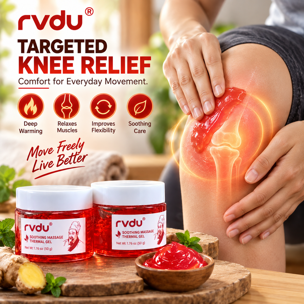 BUY 1 GET 1 FREE WoodWarm Joint Pain Relief Gel