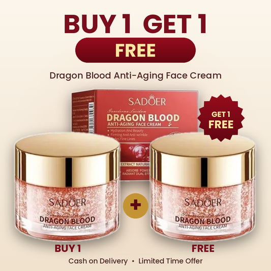 Buy 1 Get 1  Free SADOER Dragon Blood Anti-Aging Face Cream (50g)