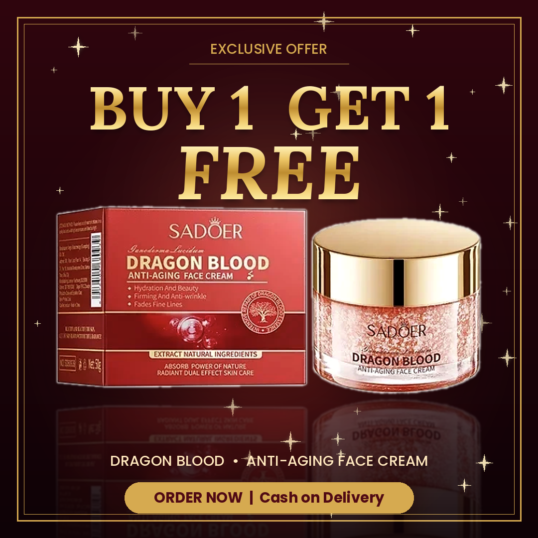 Buy 1 Get 1  Free SADOER Dragon Blood Anti-Aging Face Cream (50g)